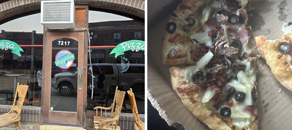 Goat Mountain Pizzeria Menu